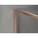 Mexen Kioto-F ścianka prysznicowa Walk-in z ramką 95 x 202 cm, transparent 8 mm, miedź szczotkowana - 800-095-104-65-00, 5 image