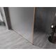 Mexen Kioto-F ścianka prysznicowa Walk-in z ramką 70 x 202 cm, szron 8 mm, miedź szczotkowana - 800-070-104-65-30, изображение 3