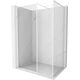 Mexen Kioto-F ścianka prysznicowa Walk-in z ramką 110 x 95 cm, transparent 8 mm, biała - 800-110-202-04-20-095