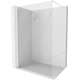 Mexen Kioto-X ścianka prysznicowa Walk-in 60 x 200 cm, transparent 10 mm, biała - 800-060-101-20-00-X