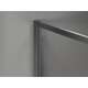 Mexen Kioto-F ścianka prysznicowa Walk-in z ramką 180 x 115 cm, transparent 8 mm, gun gray szczotkowany - 800-180-202-04-66-115, изображение 5