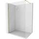 Mexen Kioto-X ścianka prysznicowa Walk-in 90 x 200 cm, transparent 10 mm, złota - 800-090-101-50-00-X