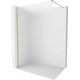 Mexen Kioto-X ścianka prysznicowa Walk-in 70 x 200 cm, szron 10 mm, złota - 800-070-101-50-30-X