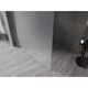 Mexen Kioto-X ścianka prysznicowa Walk-in 160 x 200 cm, szron 10 mm, nikiel szczotkowany - 800-160-101-97-30-X, изображение 3
