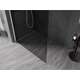 Mexen Kioto-X ścianka prysznicowa Walk-in 60 x 200 cm, grafit 10 mm, biała - 800-060-101-20-40-X, 3 image