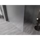 Mexen Kioto-X ścianka prysznicowa Walk-in 160 x 200 cm, szron 10 mm, gun metal - 800-160-101-95-30-X, изображение 3