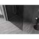 Mexen Kioto-X ścianka prysznicowa Walk-in 90 x 200 cm, grafit 10 mm, biała - 800-090-101-20-40-X, 3 image