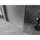 Mexen Kioto-XF ścianka prysznicowa Walk-in z ramką 80 x 202 cm, szron 10 mm, miedź szczotkowana - 800-080-104-65-30-X, изображение 3