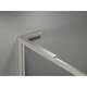Mexen Kioto-F L ścianka prysznicowa Walk-in z ramką 100 x 202 cm, transparent 8 mm, nikiel szczotkowany - 800-100-174-97-00, изображение 5