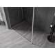 Mexen Kioto-F L ścianka prysznicowa Walk-in z ramką 60 x 202 cm, transparent 8 mm, nikiel szczotkowany - 800-060-174-97-00, изображение 3