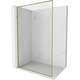 Mexen Kioto-F L ścianka prysznicowa Walk-in z ramką 65 x 202 cm, transparent 8 mm, złota - 800-065-174-50-00