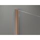 Mexen Kioto-X ścianka prysznicowa Walk-in 160 x 110 cm, transparent 10 mm, miedź szczotkowana - 800-160-202-65-00-110-X, изображение 5