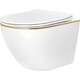 Rea Sanitary Misa WC podwieszana Rea Carlo Mini Tornado NFQ GOLD EDGE