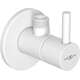 Mexen R2 zawór kątowy do baterii 1/2"x3/8", biały - 79972-20