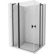 Mexen Mist L Duo kabina prysznicowa uchylna 120 x 90 cm, transparent, czarna - 8A4L-120-090-70-00