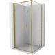 Mexen Exo kabina prysznicowa składana 85 x 85 cm, transparent, złota - 816-085-085-50-00
