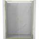 Mexen Exo drzwi prysznicowe podwójne rozsuwane 150 cm, transparent, złote - 8152-150-000-50-00