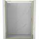 Mexen Exo drzwi prysznicowe rozsuwane 160 cm, transparent, złote - 8151-160-000-50-00