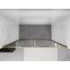 Mexen Exo drzwi prysznicowe podwójne rozsuwane 200 cm, transparent, złote - 8152-200-000-50-00, изображение 5