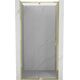Mexen Exo drzwi prysznicowe uchylne 125 cm, transparent, złote - 819-125-000-50-00