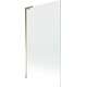 Mexen Next L parawan nawannowy 1-skrzydłowy 100 x 150 cm, przezroczysty, złoty - 895-100-000-03-00-50
