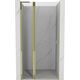 Mexen Mist L drzwi prysznicowe uchylne 120 cm, transparent, złote - 8A4L-120-000-50-00