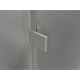 Mexen Lunar parawan nawannowy 2-skrzydłowy lewy 110 x 150 cm, transparent, nikiel szczotkowany - 897-110-100-97-00-L, 4 image