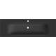 Mexen Vela umywalka wpuszczana w blat 141 x 46,5 cm, czarna mat - 25231471, 2 image