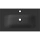 Mexen Vela umywalka wpuszczana w blat 81 x 46,5 cm, czarny mat - 25238071, 2 image