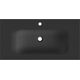 Mexen Vela umywalka wpuszczana w blat 91 x 46,5 cm, czarny mat - 25239071, 2 image