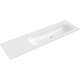 Mexen Vela umywalka wpuszczana w blat prawa 161 x 46,5 cm, biała połysk - 25231600P