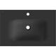 Mexen Vela umywalka wpuszczana w blat 71 x 46,5 cm, czarny mat - 25237071, 2 image