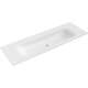 Mexen Vela umywalka wpuszczana w blat 141 x 46,5 cm, biała mat - 25231401