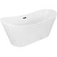Mexen Montana wanna wolnostojąca 180 x 90 cm, biała, przelew czarny - 52011809000-70