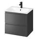 Cersanit Шкафчик для ванной MODUO IN 60 Anthracite