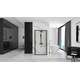 Rea Sanitary Kabina Prysznicowa Przyścienna Rea Rapid Swing Black, 3 image