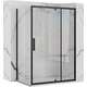 Rea Sanitary Kabina Prysznicowa Narożna Rea Rapid Swing Black, 2 image