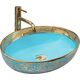Rea Sanitary Umywalka Nablatowa Rea Margot Blue/Gold, 2 image