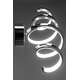 Toolight LAMPA ŚCIENNA KINKIET LED SPRING APP828-W CHROME, 4 image