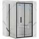 Rea Sanitary Kabina Prysznicowa Narożna Rapid Fold Black