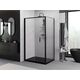 Mexen Exo kabina prysznicowa składana 95 x 100 cm, transparent, czarna - 816-095-100-70-00, 4 image