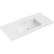 Mexen Otis umywalka wpuszczana w blat 101 x 46,5 cm, biała mat - 25181001