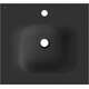Mexen Vela umywalka wpuszczana w blat 46 x 46,5 cm, czarny mat - 25234571, 2 image