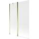 Mexen Flip parawan nawannowy 1-skrzydłowy 120 x 150 cm, szron, złoty - 894-120-101-50-30