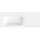 Mexen Vela umywalka wpuszczana w blat lewa 121 x 46,5 cm, biała połysk - 25231200L, 2 image