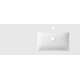Mexen Otis umywalka wpuszczana w blat prawa 121 x 46,5 cm, biała mat - 25181201P, 2 image