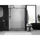 Mexen Exo drzwi prysznicowe uchylne 150 cm, transparent, czarne - 819-150-000-70-00, изображение 2
