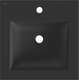 Mexen Otis umywalka wpuszczana w blat 46 x 46,5 cm, czarna mat - 25184571, 2 image
