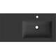 Mexen Otis umywalka wpuszczana w blat prawa 91 x 46,5 cm, czarna mat - 25189071P, 2 image