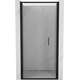 Mexen Exo drzwi prysznicowe składane 95 cm, transparent, czarne - 816-095-000-70-00